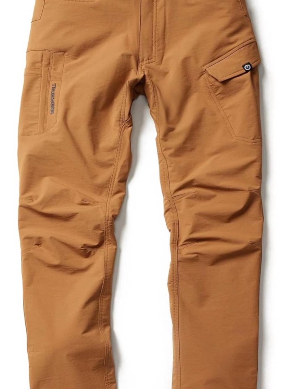 Men's Cargo Work Pants in Caramel Brown